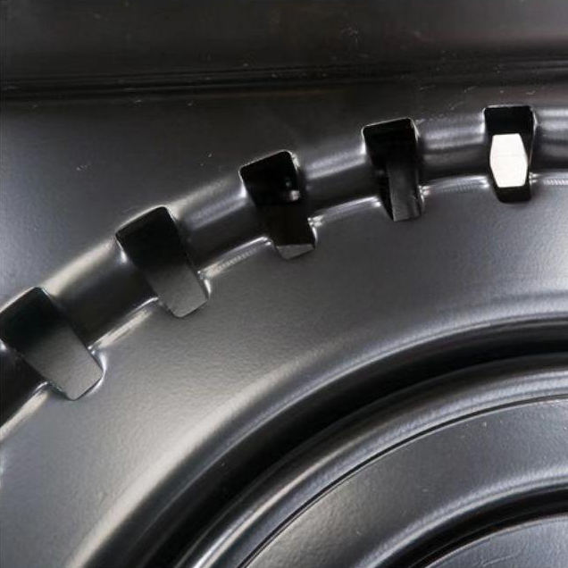 Locks at every 10-degree increment.